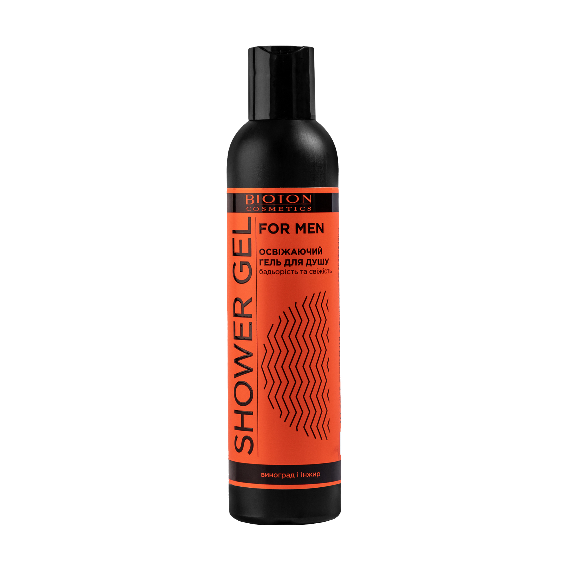 Чоловічий освіжальний гель для душу Bioton Cosmetics For Men Shower Gel, 250 мл